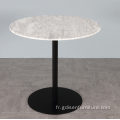 Table à manger en marbre moderne